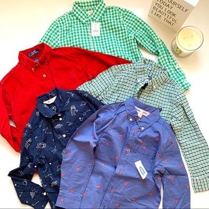 Boy’s Size 6 button down long sleeve lot
